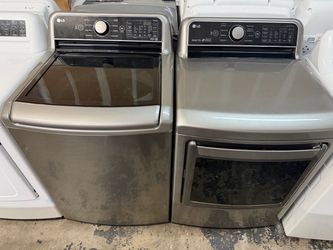 LG Top Load Washer and Dryer Set