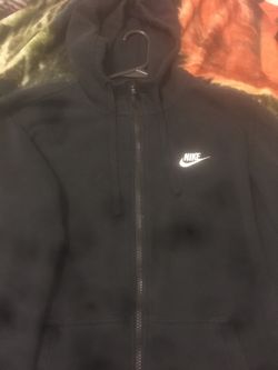 Black n white nike jacket
