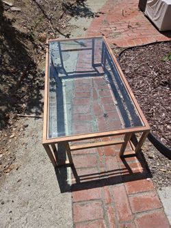 Home furniture:  Glass Coffee, Entry and two side tables