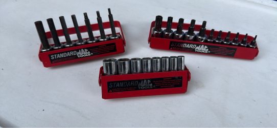 Mac Tools USA 3/8 & 1/4 Drive Socket / Hex / Security Torx Bit Set