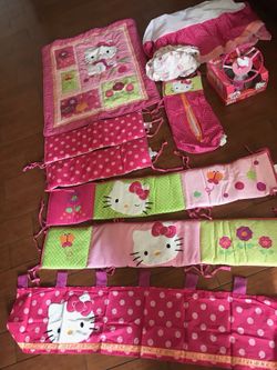 Hello Kitty nursery set