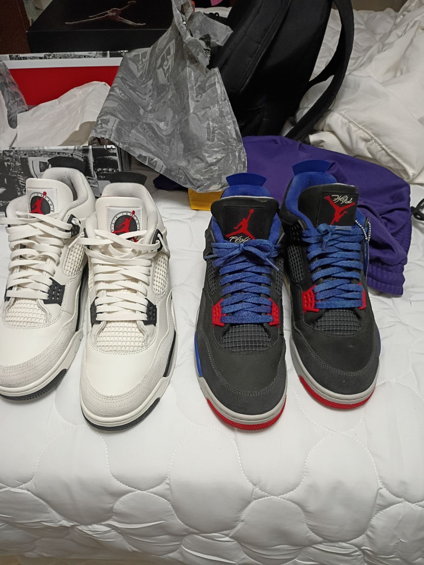 Jordan 4 Rare Airs/Flight Clubs Size 13 Mens