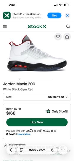 Jordan Maxin 200 Shoes