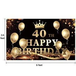 40 Birthday Baner !!!