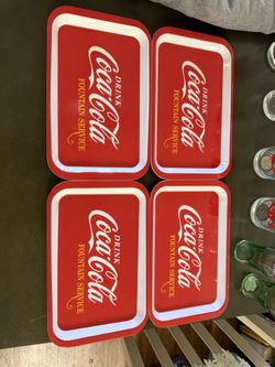 Coca Cola Serving Trays