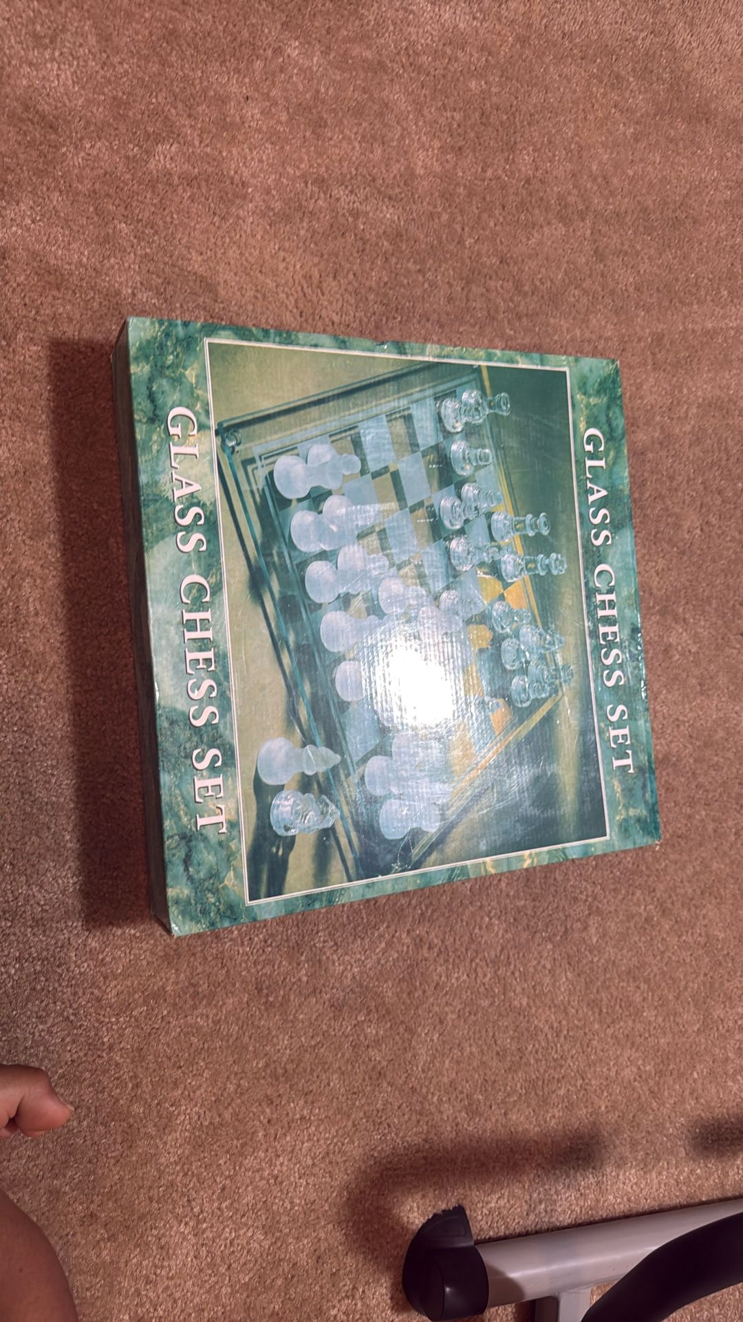 Glass Chess Set 