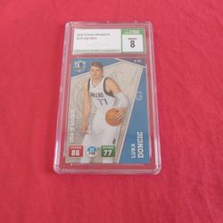 Graded 2018 LUKA DONCIC Rookie Basketball Card Panini #C70  Italy