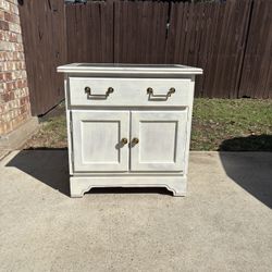 Solid Wood Nightstand / Side Table