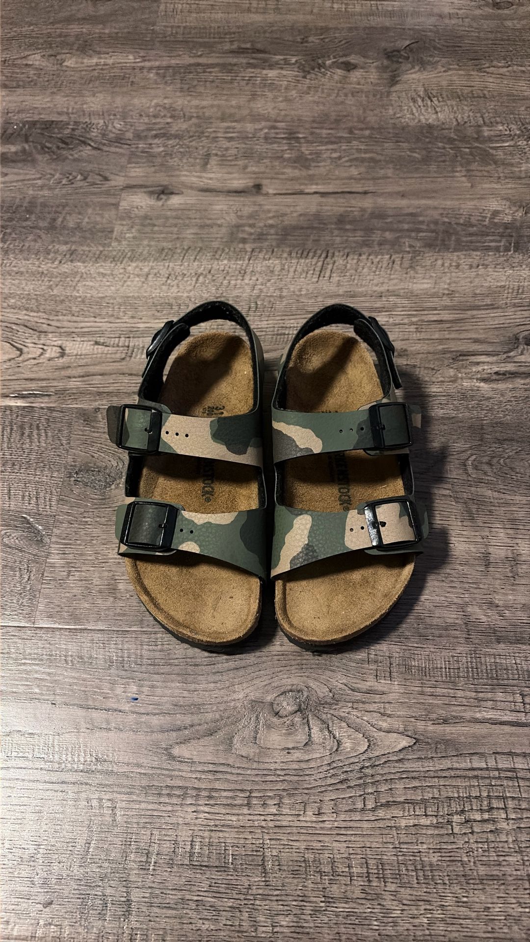Birkenstock Kids Camo Sandals 