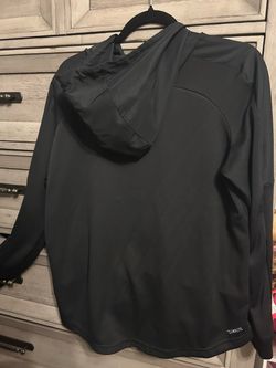 Adidas Climalite Black Hooded Jacket