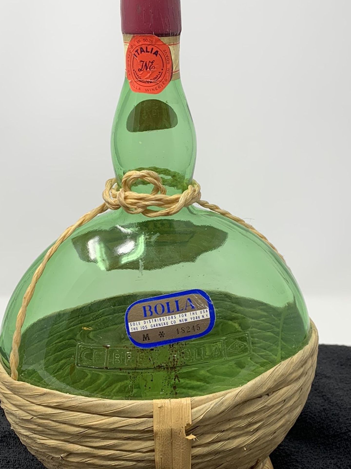 Vintage Italian Wine Bottle
