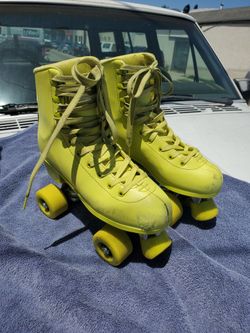 Impala sidewalk quad skates voltage green women's size 8