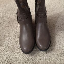 Rampage Riding Boots Plant Leather Size 8.5 Brand New