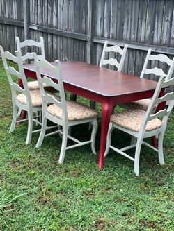 Dining table set