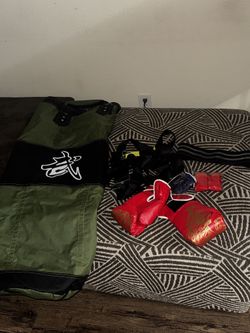 Punching Bag And Accessories 