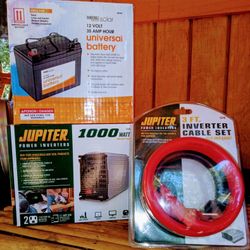 BRAND NEW 1000w Jupiter Inverter Kit