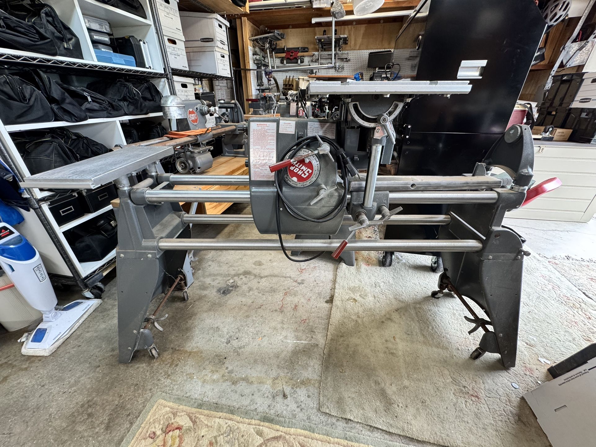 Shopsmith Woodworking Multi Tool - Table Saw, Lathe, Lots Of Accessories