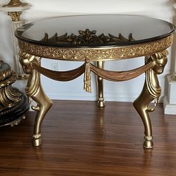 Luxury Gold Center Table 
