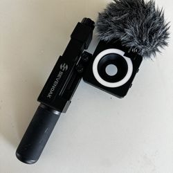 iPhone Stabilizer With Ring Light And Mic 