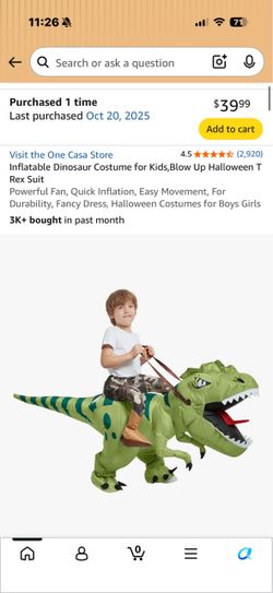 Dinosaur Costume Kids