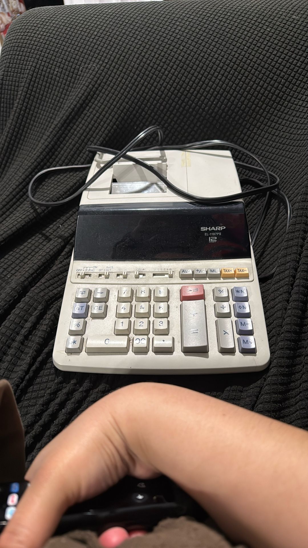 Sharp EL-1197PII Printing Calculator