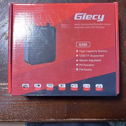 Giecy Multi-functional Portable Voice Amplifier