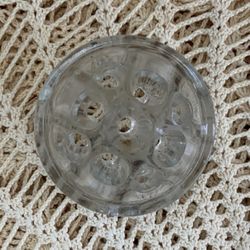 Antique Flower Arranging Frog – 9-Hole Glass Floral Display - $20 (Sarasota)