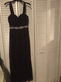 Purple elegant dress