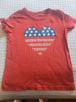 4th Of July Shirt Girls