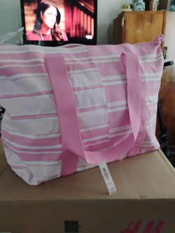 Large Victoria secret canvas bag