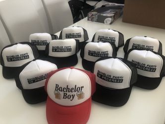 Bachelor party caps and more