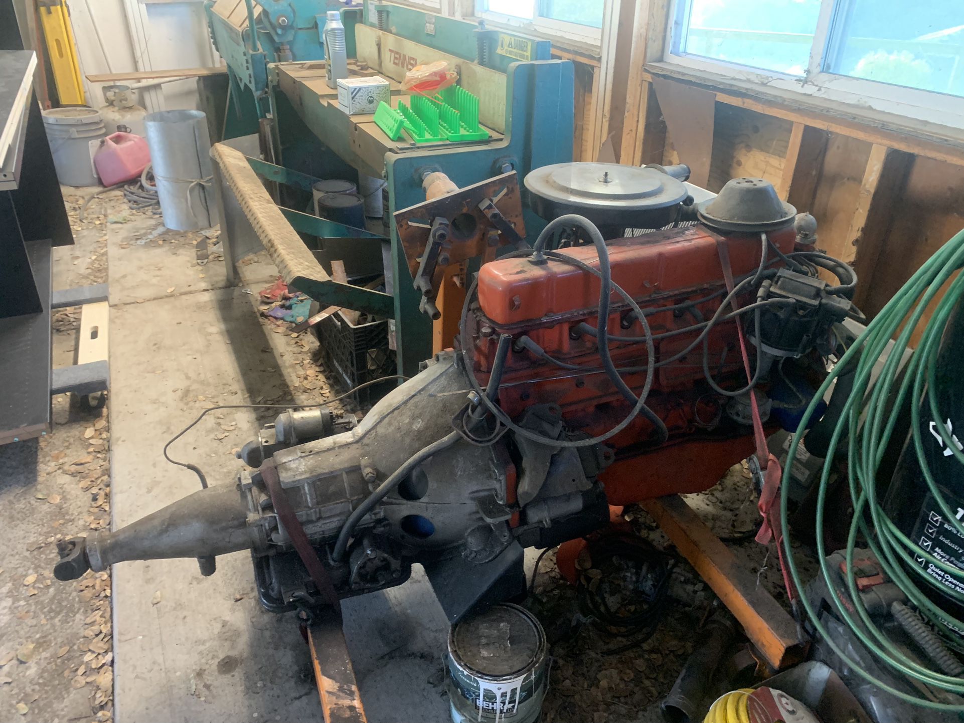 1962 Chevy 235 And two Speed Hydromatic Transmission Parts 