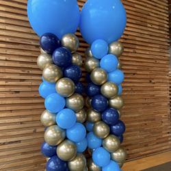 Balloon Columns, Columnas de globos