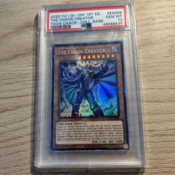 The Chaos Creator Collectors Rare Toon Chaos PSA 10
