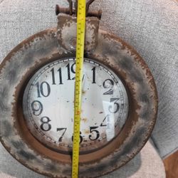 Vintage Metal Wall Clock