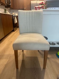 Cream desk/vanity chair!