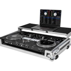 Headliner HL10008 Flight Case with Laptop Platform and Wheels for Pioneer DJ Ddj-Rev7