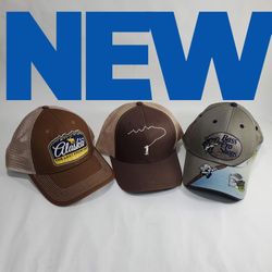 New Three Fly Fishing Hat Snapback 