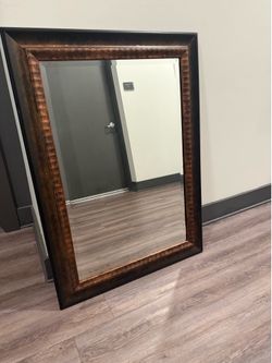 Modern Decorative Wall Mirror 44” x 32”