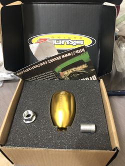 Gold 5 Speed Racing Shift Knob Manual MT M10X1.5 Fits Honda & Acura JDM