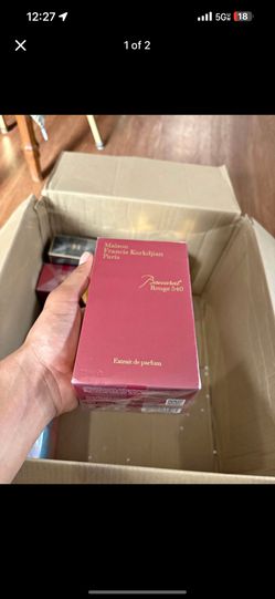 Maison Francis Kurkdjian Baccarat Rouge 540 Extrait de parfum in a 70ml (2.4 fl. oz.) size. Brand New With Box And Bag