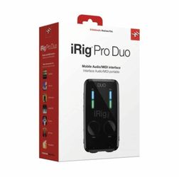 IK Multimedia iRig Pro Duo I/O Audio/MIDI Interface
