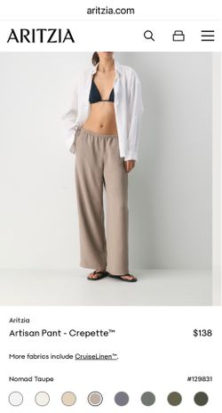 Aritzia NEW Crepette Pants