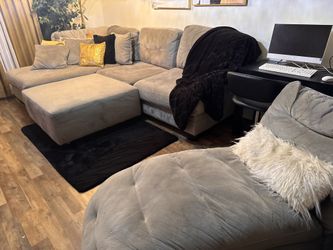 Gray Sectional couch