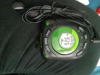 Jensen SAB-55B Digital AM/FM Stereo Armband Clock Radio