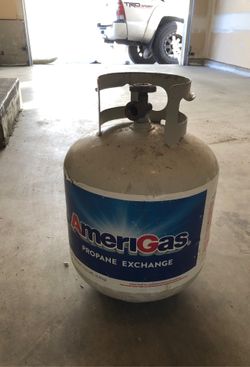 Propane tank (empty) first come first serve