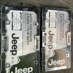 Jeep License Plate Cover