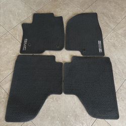 GMC P/N (contact info removed)9 (4pc CARPET FLOOR MAT SET) for 2021-2025 YUKON GM (Black) OEM