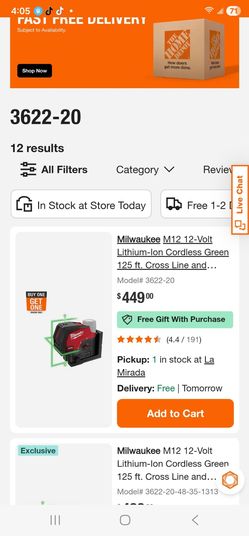 Milwaukee Laser