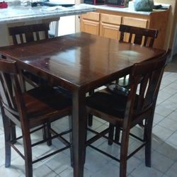 Height dining 4 Chairs